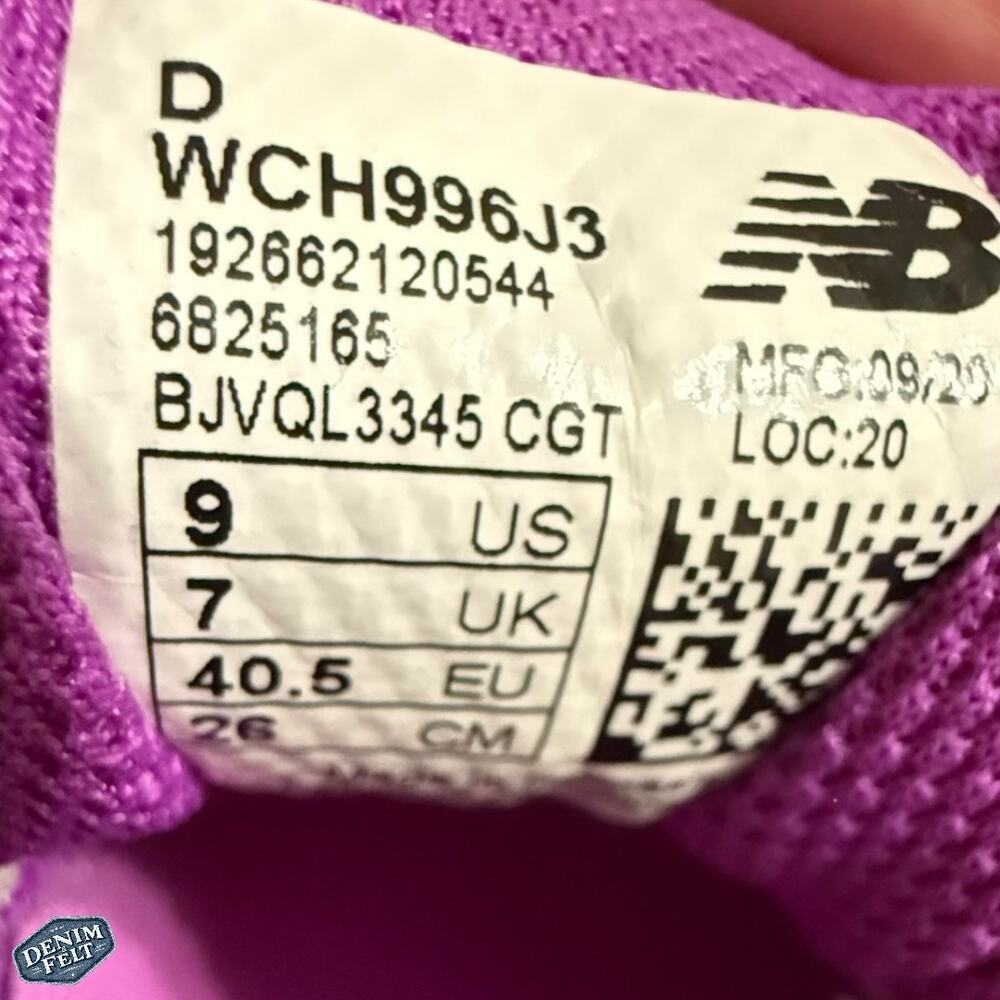 New Balance 996 V3 Women’s Hard Court Tennis Shoes Purple Size‎ 9 Lightweight - Picture 15 of 15